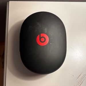 Beats by Dre Black and Red Headphones Case